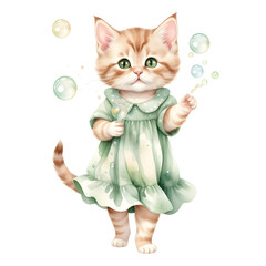 cat playing with soap bubbles7
Generative AI