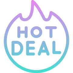 Hot deal icon