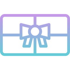 Gift card icon