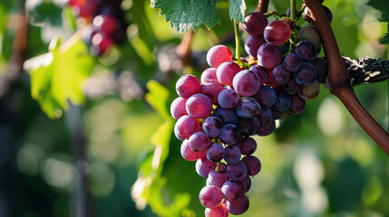 bunch of grapes.grape berry ripe
