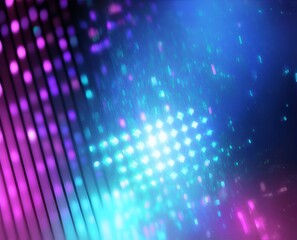 Obraz premium Abstract disco light colored background. Fashionable background for design projects. Illustrations created using artificial intelligence. Illustrations and Clip Art AI generated.