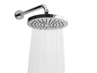 Shower head on the transparent background. Png image