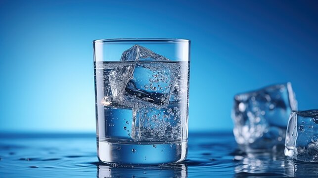 photo a glass of pure water UHD WALLPAPER