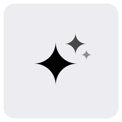 Generate icon. AI stars. Artificial intelligence logo. Machine learning. Generate image and text sign. Computer help assistant. Data science. Vector illustration.