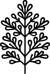 Obraz premium Halophytaceae Plant icon 7
