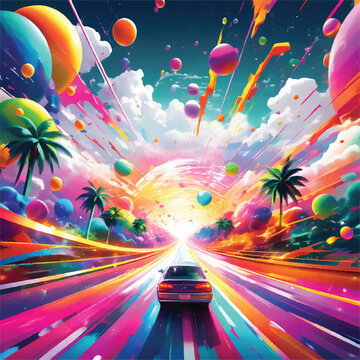 "Holi Festival Essence - Vector Background with Abstract Splashes, Bursting Colors, and Blank Spaces, Inviting Your Imagination to Paint the Celebration", epic royal background, big royal uncropped 