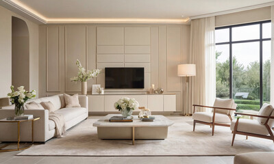 The hotel lobby is a spacious and inviting area designed to welcome guests with comfort and elegance. As you enter, you're greeted by a sense of luxury and sophistication. The décor is tasteful, with 