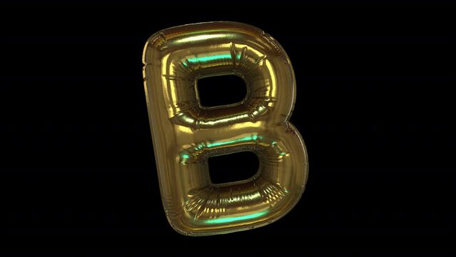 Balloon Letter B