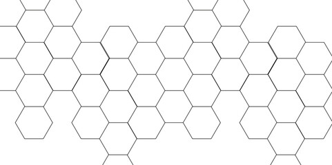 Abstract background with honeycombs seamless pattern hexagon. Abstract background with lines. Modern simple style hexagonal graphic concept. Background with hexagons.