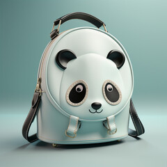 Whimsical Anime-Inspired Panda Backpack with a Splash of Japanese and Korean Flair © Sajibur