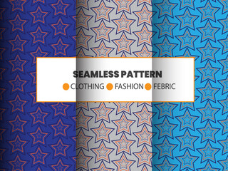 Seamless background pattern design template