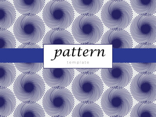 Vector creative background pattern design template