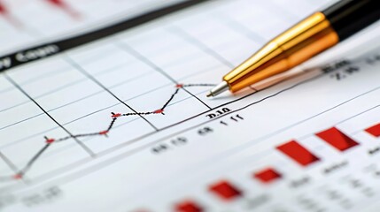 financial, finance, investment, chart, graph, invest, interface, indicator, rising, stock. drawing line to calculation indicator chart and graph is tools of investment. financial finance stock