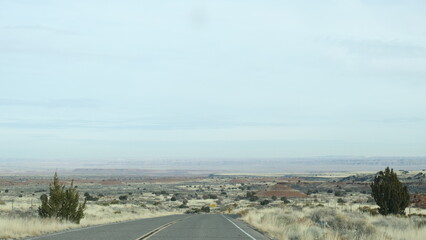 landscape in desert