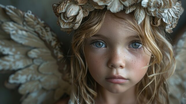 Angel volunteering at a shelter bringing hope with every smile and kind act