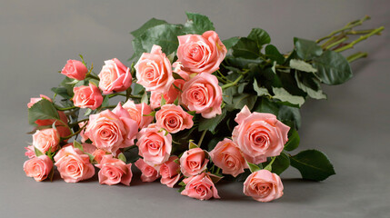 Obraz na płótnie Canvas Roses bouquet