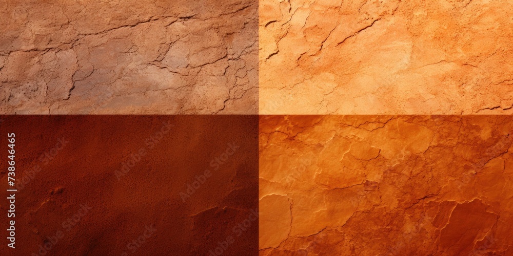 Aufkleber A close-up view of a wall with vibrant colors. Perfect for adding a pop of color to any project
