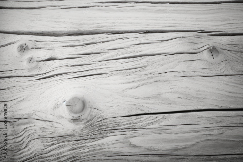 Poster A close-up black and white photograph of a wooden surface. This versatile image can be used for various design projects