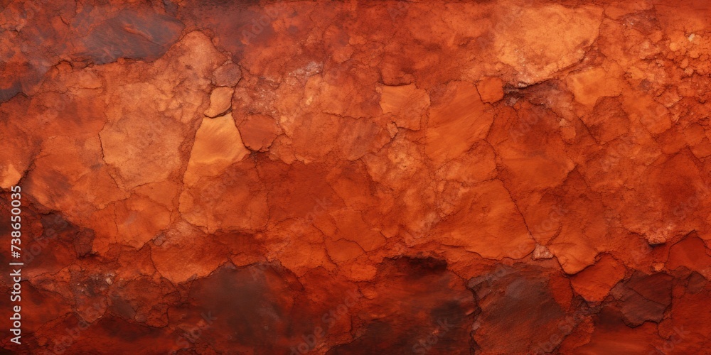 Poster a detailed view of a red rock wall. this image can be used for various purposes