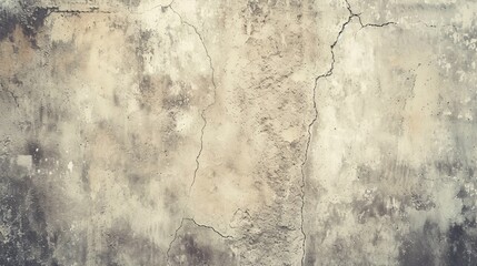Aged cement wall with textured surface, clean and polished, abstract vintage design with cracked stone and natural grunge elements.