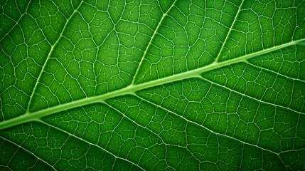 green leaves abstract background. close up texture of green leaf veins