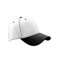 Fototapeta premium Baseball cap on white or transparent background