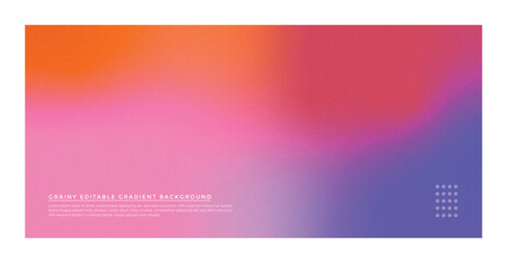 Abstract colorful gradient background with grainy texture. Colorful abstract background	