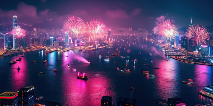 Millennium Countdown: Global celebrations and events marking the arrival of the year 2000, with fireworks, parties, and cultural festivities