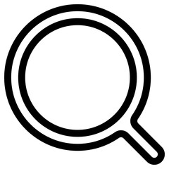 search icon, simple vector design