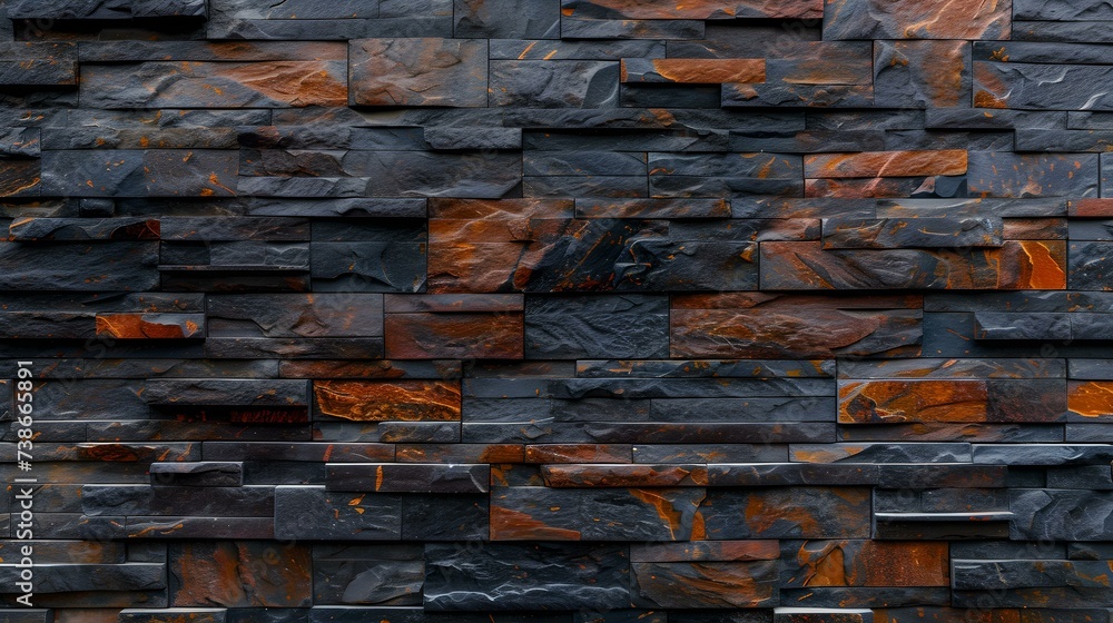 Poster textured stone wall with earthy tones, suitable for background and material design. perfect for arch