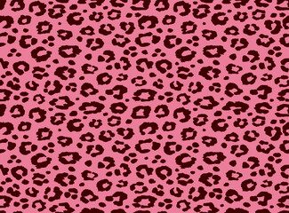 print background texture leopard pink jaguar seamless repeats pattern 