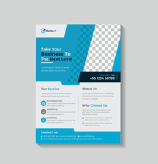 Minimal promotion flyer banner design template web banner for  web internet ads