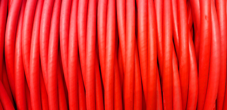 Background of the detail of  electrical wire in the reel