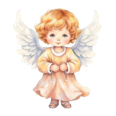 Fototapeta premium 아기 천사 일러스트