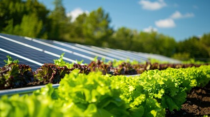 Amidst urban canvases Rooftop Farming adopts Agri Photovoltaics marrying green energy with verdant harvests