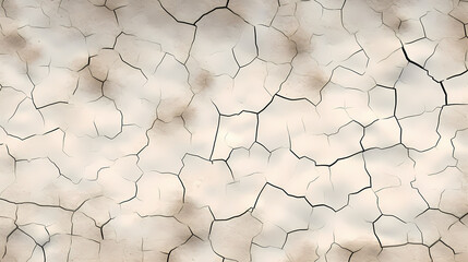 Seamless broken barren drought crack background texture