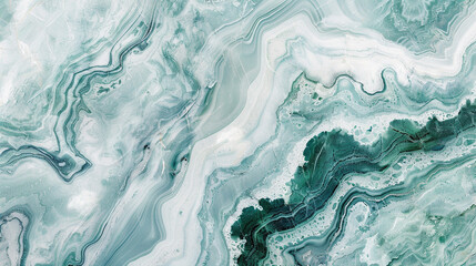 Sea green color marble background