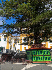 Naklejka premium Angra do Heorismo street, Terceira Island