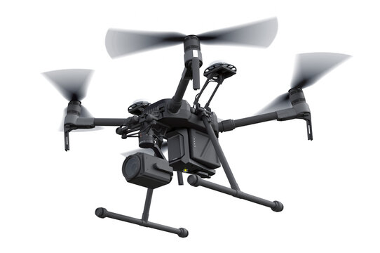 dji matrice 210 rtk drone isolated