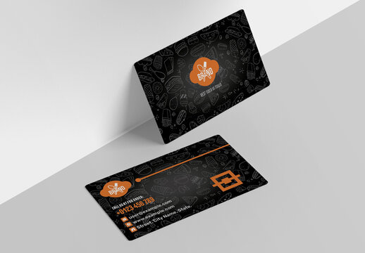 Food Business Card