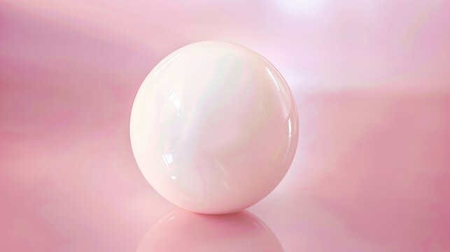 Minimalistic Pastel White Pearl Background