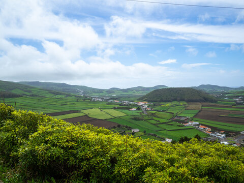 Graciosa Island landscape, Azores