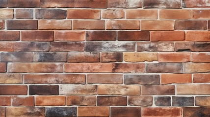 Obraz premium Texture of brick wall tiles isolated on a white background