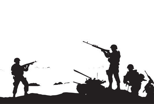 Military vector illustration