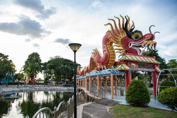 Obraz premium THAILAND CHONBURI MUEANG PARK DRAGON