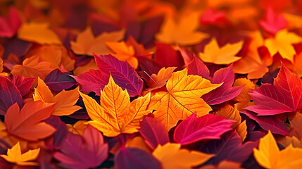 Autumn background with copy space Autumn season changes background