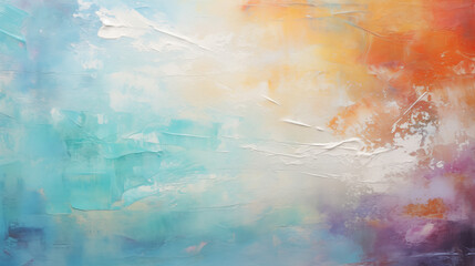 Abstrakcyjne kolorowe tło - farba akrylowa na płótnie. Sztuka nowoczesna. Przepływ komórek
