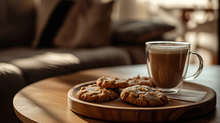 Cookies and cappuccino