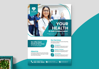 Health Care Flyer Layout