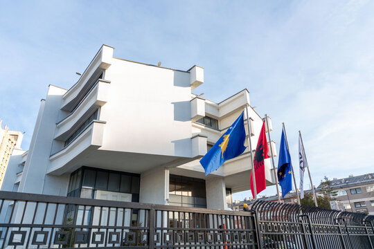 The Central Bank of Kosovo in Pristina, the capital of Kosovo